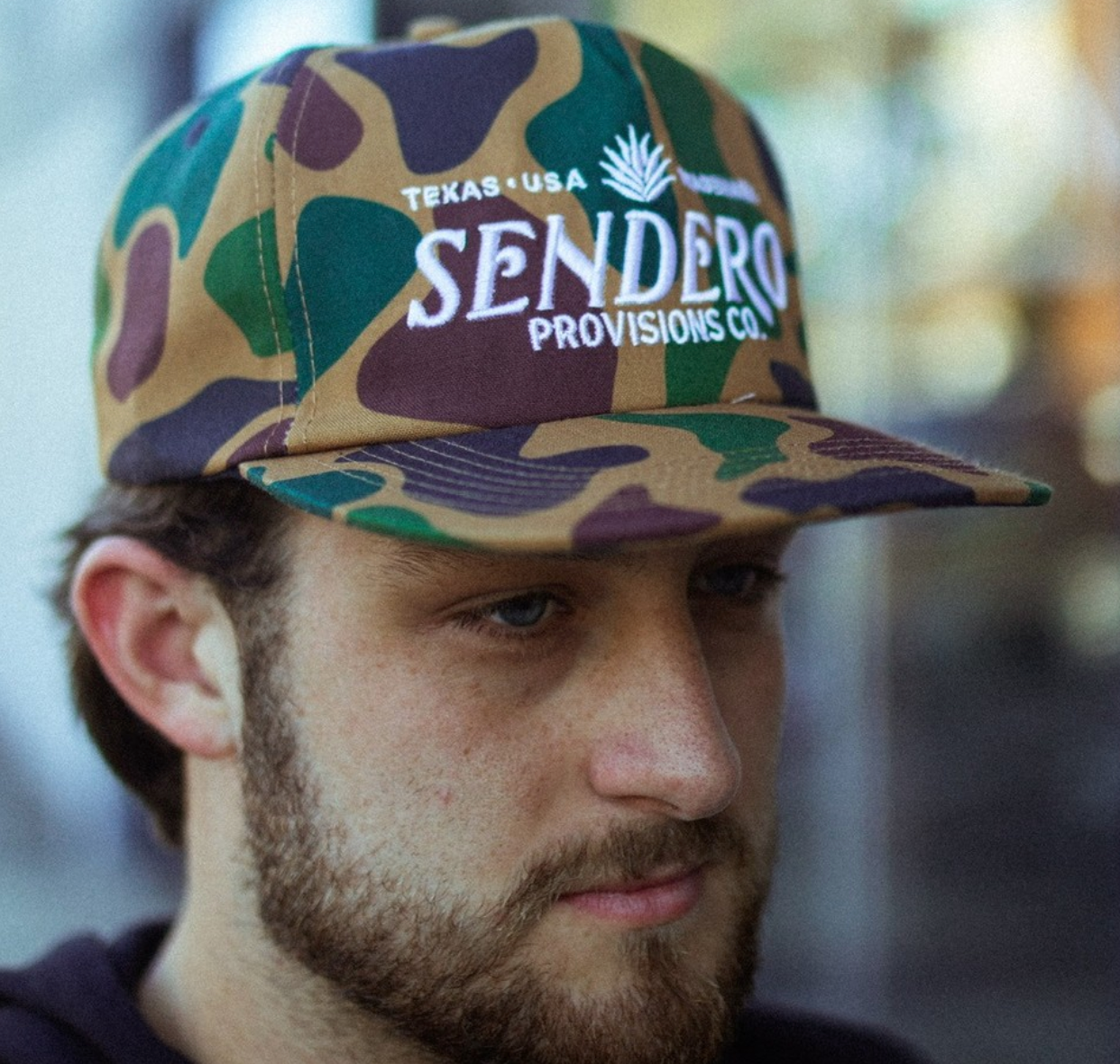 Camo Flat Brim